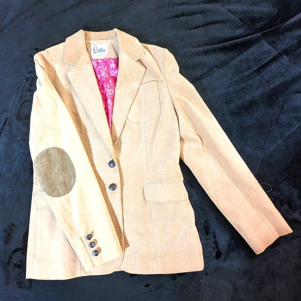 Lilly Pulitzer Micro-Corduroy Blazer
